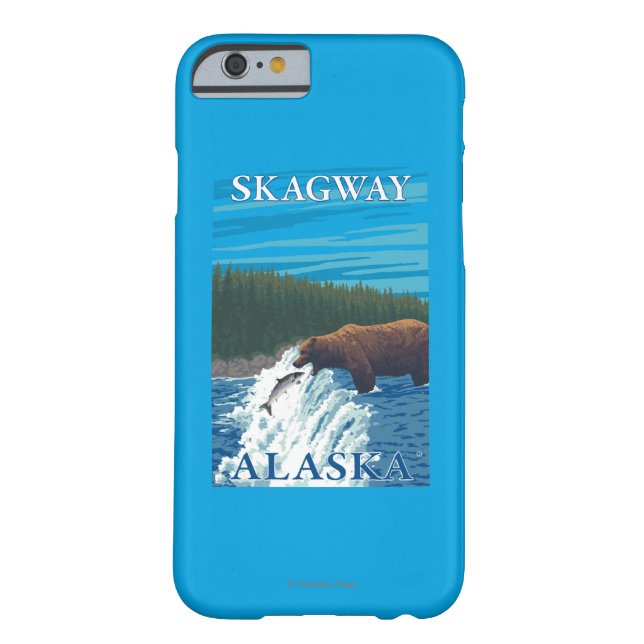Coques Case-Mate iPhone Pêche d'ours en rivière - Skagway, Alaska (Dos)