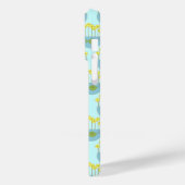 Coques Case-Mate iPhone Pêche Florale (Verso / Gauche)