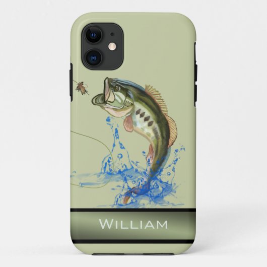 Coques Case-Mate iPhone Pêche Jumping Nom du poisson (Dos)