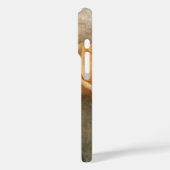 Coques Case-Mate iPhone Pêcher Rose Floral Romantique (Verso / Gauche)