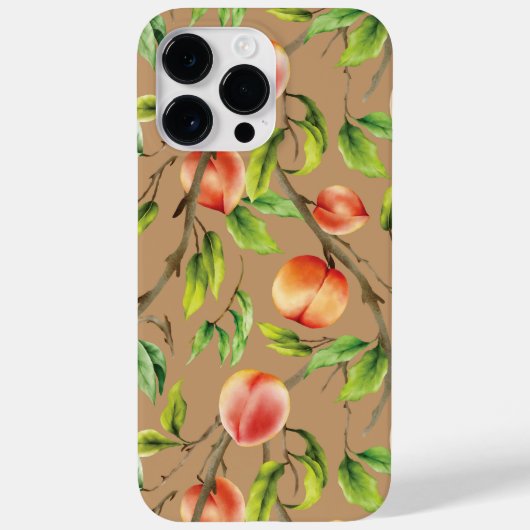 Coques Case-Mate iPhone Pêches sur l'arbre (Verso)