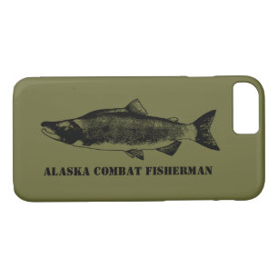 Coque iPhone 7 Pêcheur de combat de l'Alaska