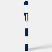 Coques Case-Mate iPhone Pêcheur esthétique Bleu rayé (Verso / Gauche)