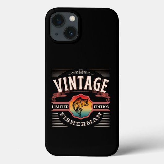 COQUES Case-Mate iPhone PÊCHEUR VINTAGE ÉDITION LIMITÉE (Verso)