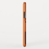 Coques Case-Mate iPhone Pédale orange de déformation de roche (Dos/Droite)