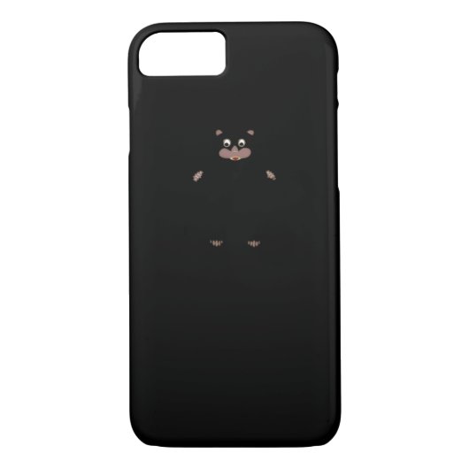 Coques Case-Mate iPhone Peekabo (blanc) (Dos)