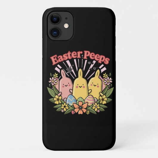Coques Case-Mate iPhone Peeps de Pâques (Dos)