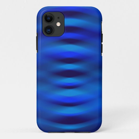 Coques Case-Mate iPhone Peindre l'Arrière - plan bleu (Dos)