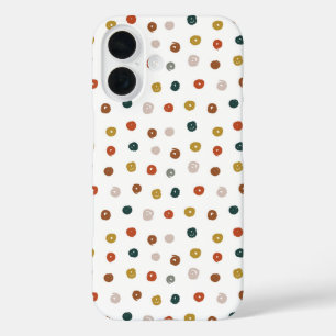Coques iPhone 16 Peindre les dossiers de fichiers Motifs Abstraits