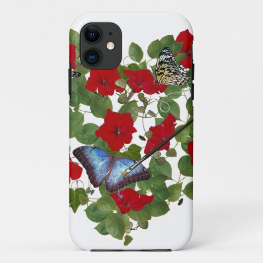 Coques Case-Mate iPhone peindre un papillon (Dos)
