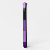 Coques Case-Mate iPhone Peindre violet violet rayures violettes 3 (Dos/Gauche)