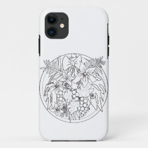 Case-Mate iPhone Case Peins-toi un motif tropical