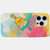 Coques Case-Mate iPhone peint avec une brosse (Verso (horizontal))