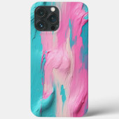 Coques Case-Mate iPhone Peinture à huile 3D moderne tendance Pastel No. 10 (Verso)