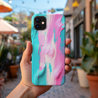 Case-Mate iPhone Case Peinture à huile 3D moderne tendance Pastel No. 10