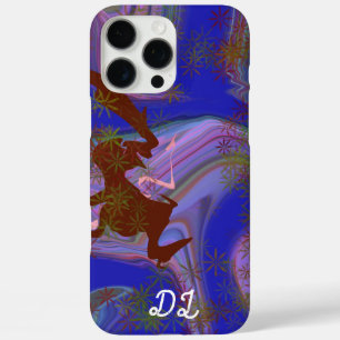 Coques iPhone 16 Pro Max Peinture à huile liquide Abstraite marbrée unique