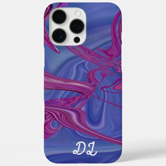 Coques Case-Mate iPhone Peinture à huile liquide Abstraite marbrée unique (Verso)