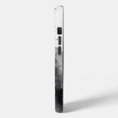 Coques Case-Mate iPhone Peinture à l'encre de chat noire (Verso / Gauche)