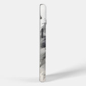 Coques Case-Mate iPhone Peinture à l'encre de chat noire (Verso / Droite)