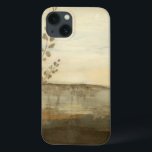 Coques Pour iPhone Peinture à l'huile de paysage moderne Sunset<br><div class="desc">Une peinture à l'huile moderne d'un paysage par Jennifer Goldberger. Les feuilles se jettent du côté tandis qu'un beau coucher de soleil se dresse à l'horizon. Une impression extraordinaire qui ferait un achat extraordinaire!</div>
