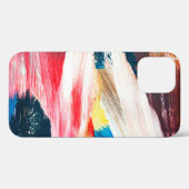 Coques Case-Mate iPhone Peinture à l'huile dessinée à la main. arrière - p (Verso (horizontal))