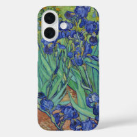 Peinture à l'huile florale Irises Bleus Célèbres d