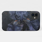 Coques Case-Mate iPhone Peinture à l'huile Iris Botanique (Dos (Horizontal))