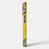 Coques Case-Mate iPhone Peinture à l'huile jaune or Hakuna Matata (Verso / Gauche)