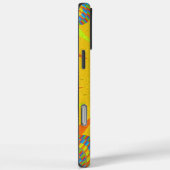 Coques Case-Mate iPhone Peinture à l'huile jaune or Hakuna Matata (Verso / Droite)