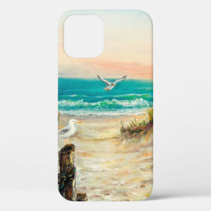 Case-Mate iPhone Case  peinture à l'huile sur les dunes de plage de l'oc