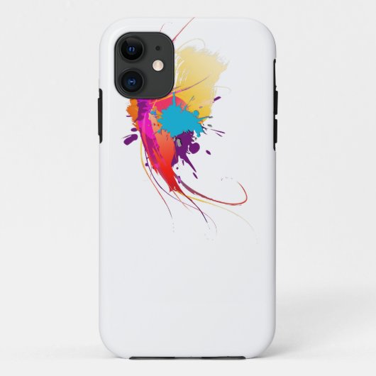 Coques Case-Mate iPhone Peinture à papillon exotique Abstraite (Dos)