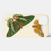 Coques Case-Mate iPhone Peinture à papillon légèrement frontière (Verso (horizontal))