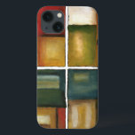iPhone 13 Coque Peinture à quatre panneaux par Jennifer Goldberger<br><div class="desc">Donnez le cadeau de quatre tableaux en un avec cette pièce de Jennifer Goldberger. Ce tableau lambrissé dégage de la chaleur grâce aux couleurs utilisées et à la variété simple des changements subtils. Un grand morceau à accrocher sur votre mur !</div>