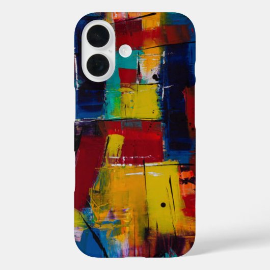 Coques Case-Mate iPhone Peinture Abstraite (Verso)