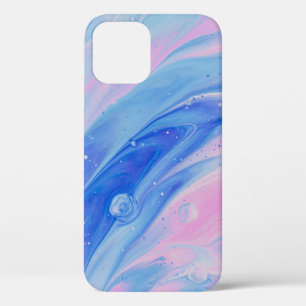 Case-Mate iPhone CASE PEINTURE ABSTRAITE BLEU ET NIP