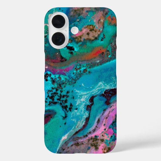Coques Case-Mate iPhone Peinture Abstraite Colorée (Verso)