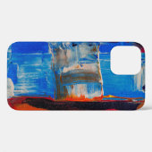 Coques Case-Mate iPhone Peinture abstraite couleur aérée (Verso (horizontal))