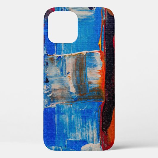 Coques Case-Mate iPhone Peinture abstraite couleur aérée (Verso)