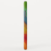 Coques Case-Mate iPhone Peinture Abstraite couleur rétro (Dos/Droite)