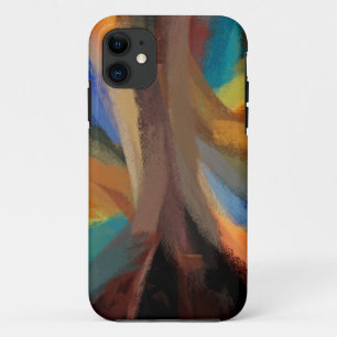 Coque iPhone 11 Peinture Abstraite Couleurs dynamiques 4