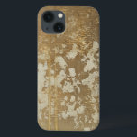 iPhone 13 Case Peinture Abstraite en or avec lunettes d'argent<br><div class="desc">Megan Meagher a créé cette abstraite peinture d'or qui présente des pointes d'argent. Une pièce très contemporaine,  les amateurs d'art devraient ajouter cette pièce à leur collection le plus rapidement possible !</div>