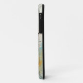 Coques Case-Mate iPhone Peinture Abstraite Encre d'hiver pluvieuse (Dos/Gauche)