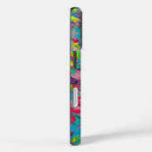 Coques Case-Mate iPhone Peinture Abstraite esthétique arc-en-ciel (Verso / Droite)