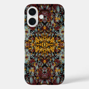 Coques iPhone 16 Peinture Abstraite Graffiti Éclaboussure D'art Sur