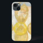 iPhone 13 Coque Peinture Abstraite moderne sur papier journal<br><div class="desc">Romance se pointe dans cette peinture de Jennifer Goldberger. Des cercles et des formes de football sont disposés sur un arrière - plan de journal,  cachant la plupart des mots. Certains sont en pointe,  en particulier l'amour. Une sélection avant-gardiste qui ferait un grand ajout à votre mur !</div>