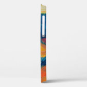 Coques Case-Mate iPhone Peinture abstraite multicolore (Verso / Gauche)