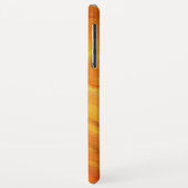 Coques Case-Mate iPhone Peinture Abstraite orange jaune (Dos/Gauche)