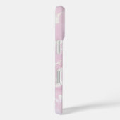 Coques Case-Mate iPhone peinture abstraite rose carmin (Verso / Droite)