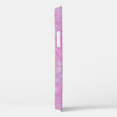 COQUES Case-Mate iPhone PEINTURE ABSTRAITE ROSE ET BLANCHE2 (Verso / Droite)