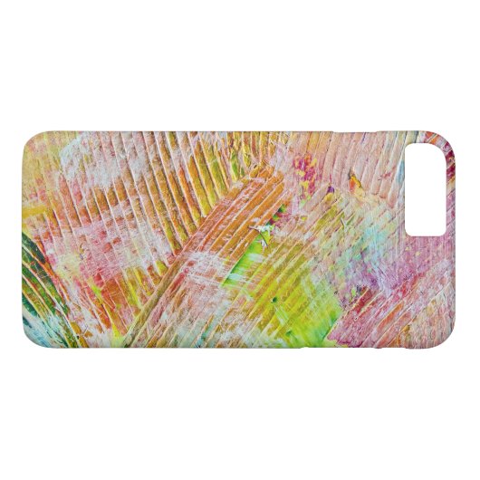 Coques Case-Mate iPhone Peinture Abstraite texturée (Dos (Horizontal))